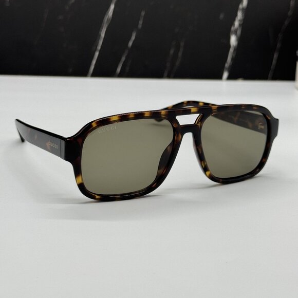 NEW GUCCI GG1342S 003 HAVANA SUNGLASSES UNISEX GUCCI main image 6